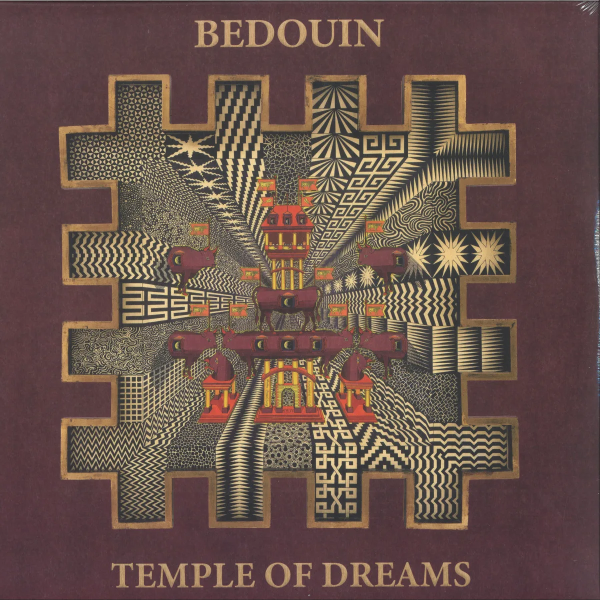 Лицевая сторона обложки — Bedouin — Temple Of Dreams LP 3x12"