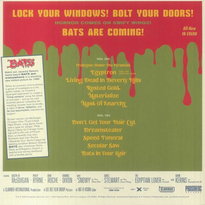 Back cover — GAMA BOMB — Bats