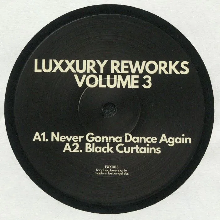 Front cover — LUXXURY — Reworks Volume 3