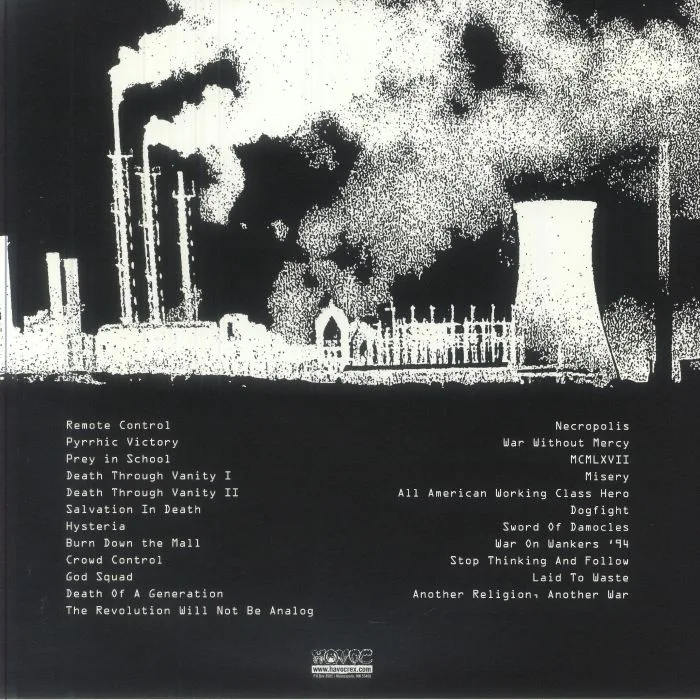 Обратная сторона обложки — DESTROY! — Necropolis