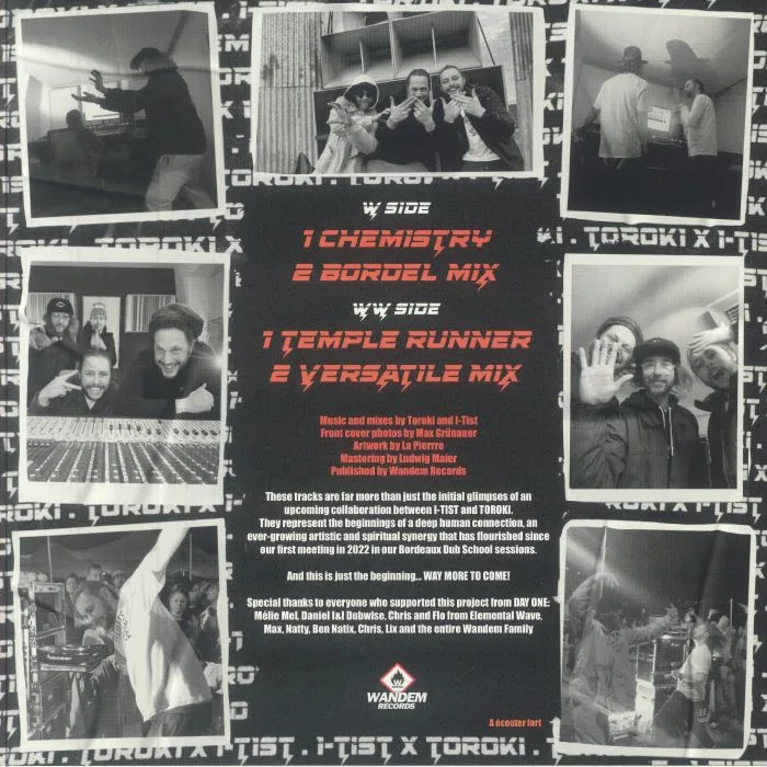 Back cover — TOROKI / I TIST — Chemistry