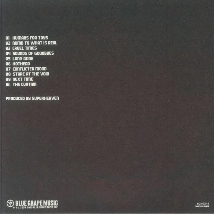 Обратная сторона обложки — SUPERHEAVEN — Superheaven