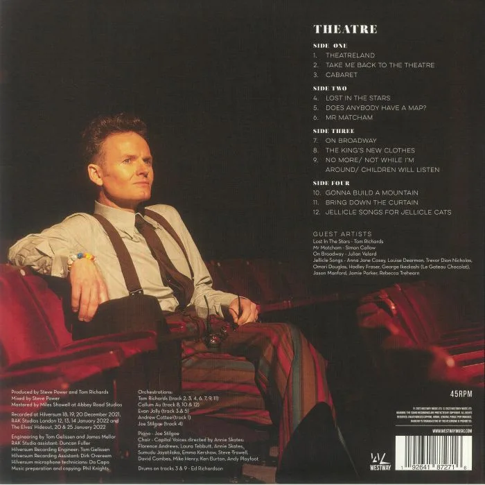 Обратная сторона обложки — Joe STILGOE / THE METROPOLE ORKEST — Theatre