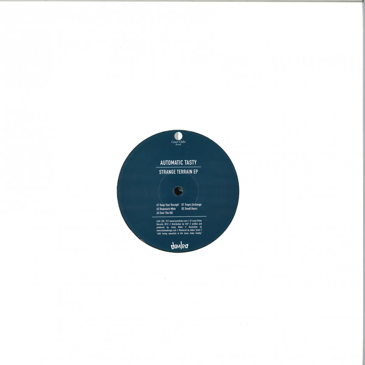 Back cover — Automatic Tasty — Strange Terrain Ep