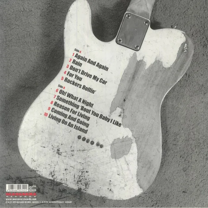 Back cover — Michael VOSS — Rockers Rollin': A Tribute To Rick Parfitt