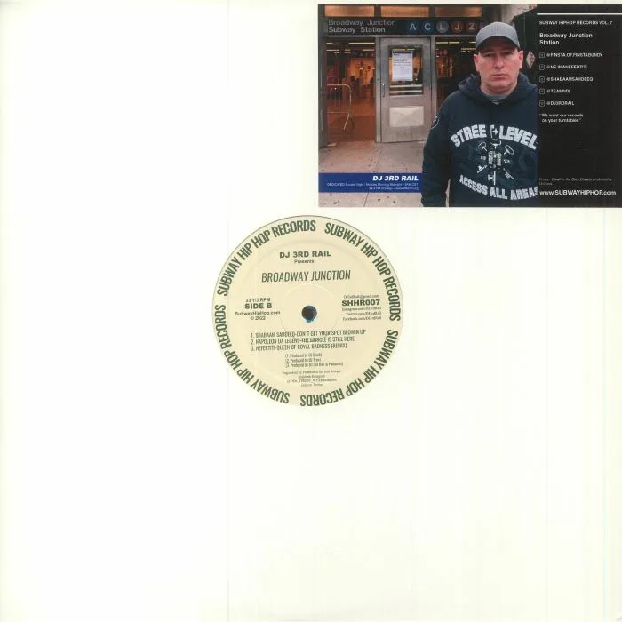 Обратная сторона обложки — DJ 3RD RAIL / NAPOLEON DA LEGEND / NEFERTITI / FINSTA / SHABAAM SAHDEEQ — Broadway Junction Station