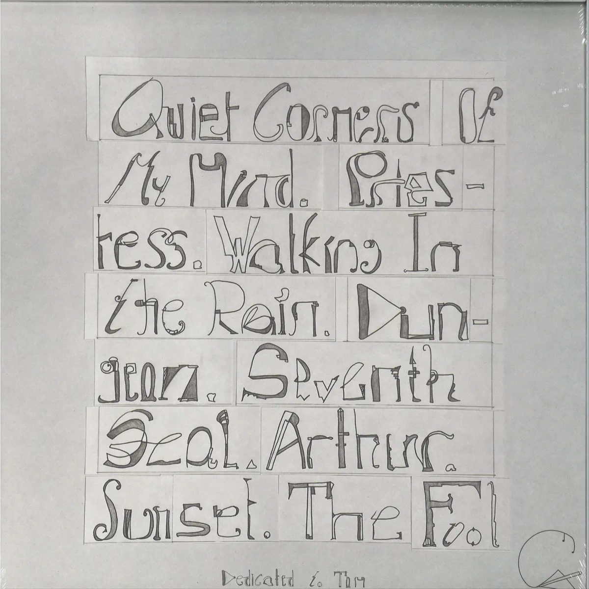 Back cover — Romare — Fantasy LP (2x12")