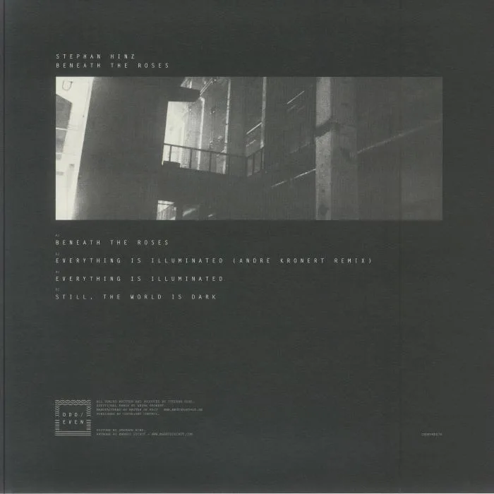 Back cover — Stephan HINZ — Beneath The Roses