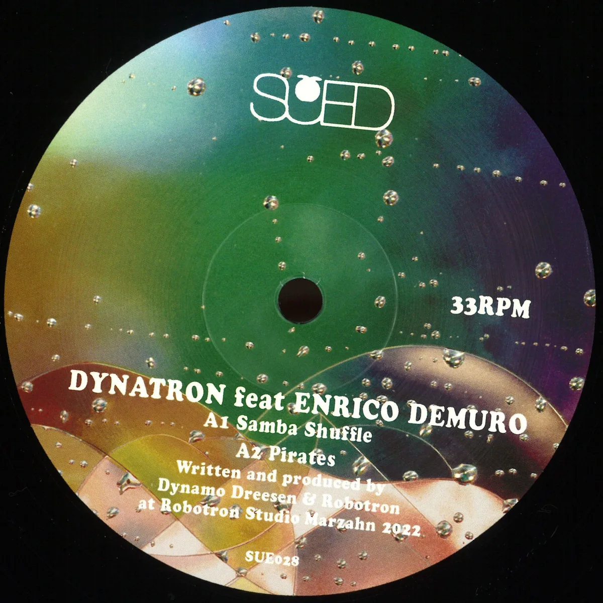 Front cover — Dynatron — Kosmokraut EP