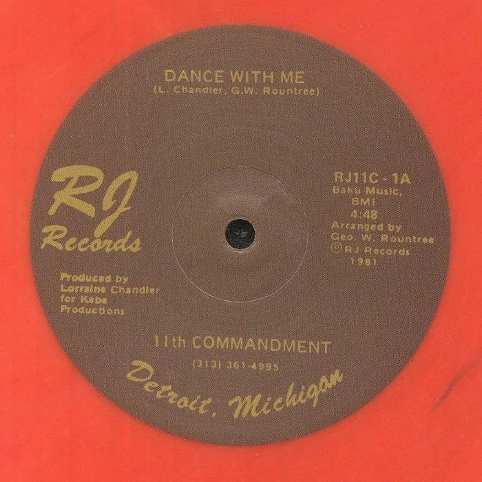 Лицевая сторона обложки — 11TH COMMANDMENT — Dance With Me