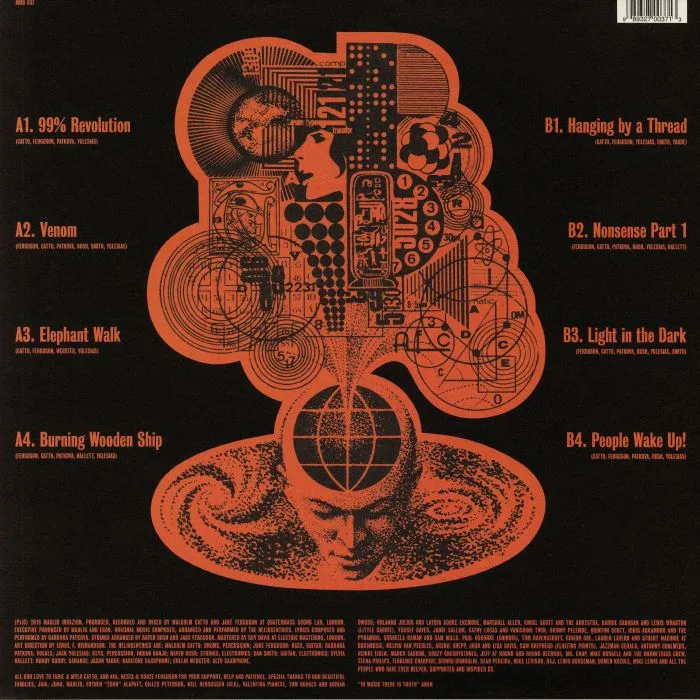 Обратная сторона обложки — The HELIOCENTRICS — Infinity Of Now (reissue)