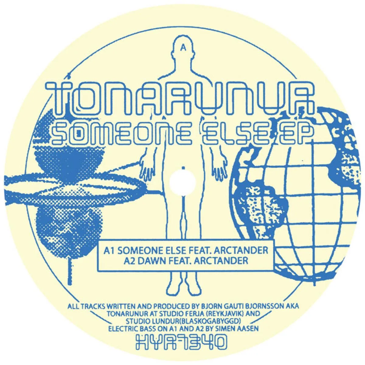 Лицевая сторона обложки — Tonarunur — Someone Else EP