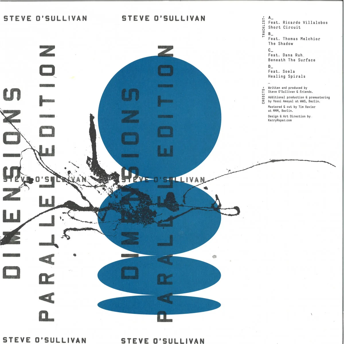 Обратная сторона обложки — Steve O'Sullivan — Dimensions Parallel Edition 2x12"