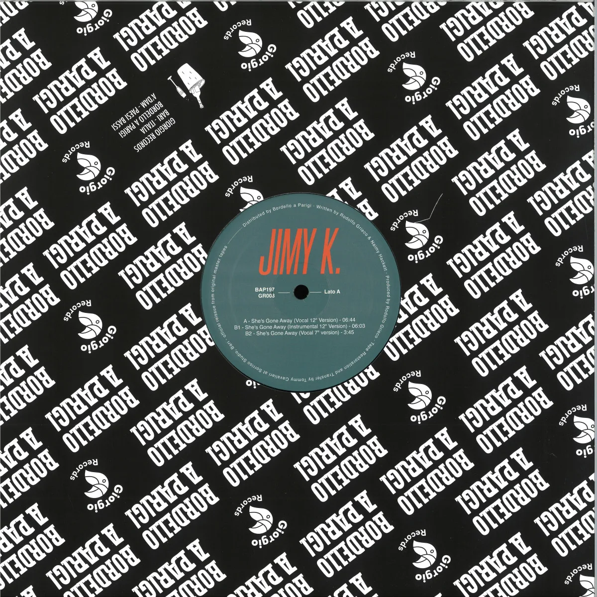 Jimy K — She's Gone Away
