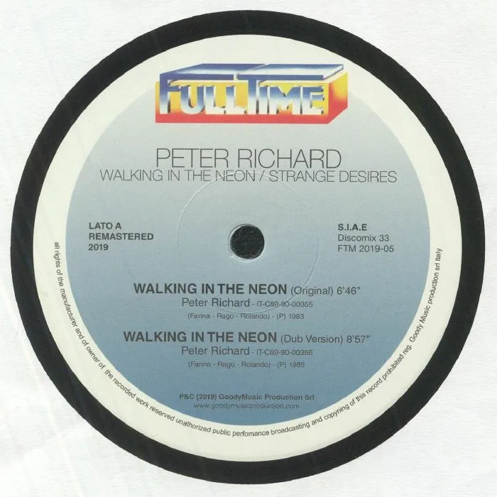 Peter RICHARD — Walking In The Neon (reissue)