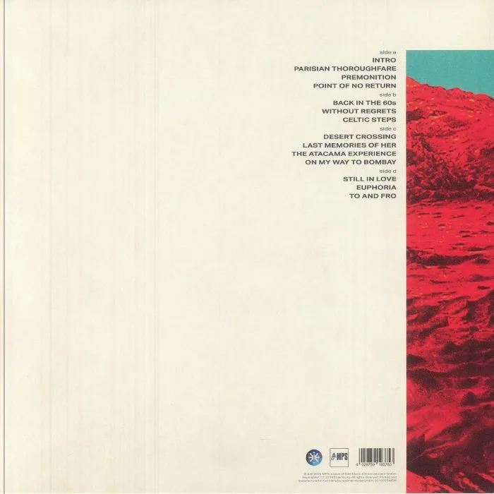 Обратная сторона обложки — Jean Luc PONTY & HIS BAND — The Atacama Experience