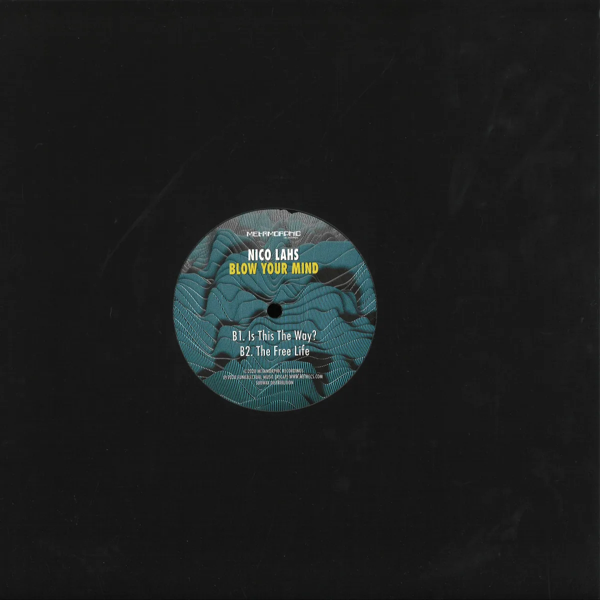 Back cover — Nico Lahs — Blow Your Mind