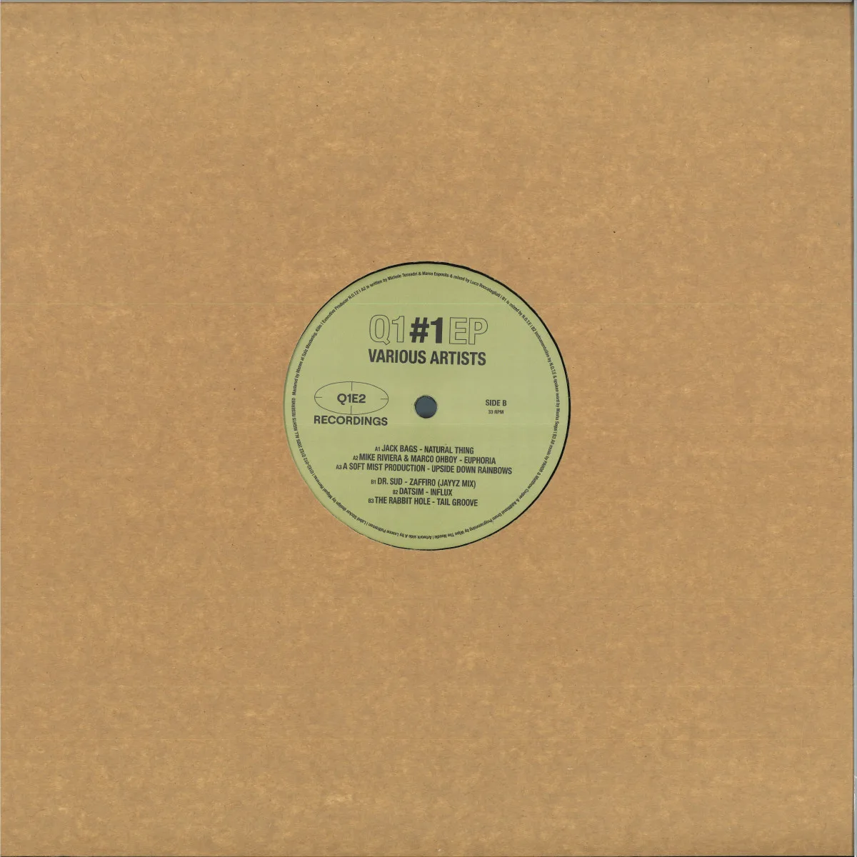 Back cover — Various — Q1#1EP