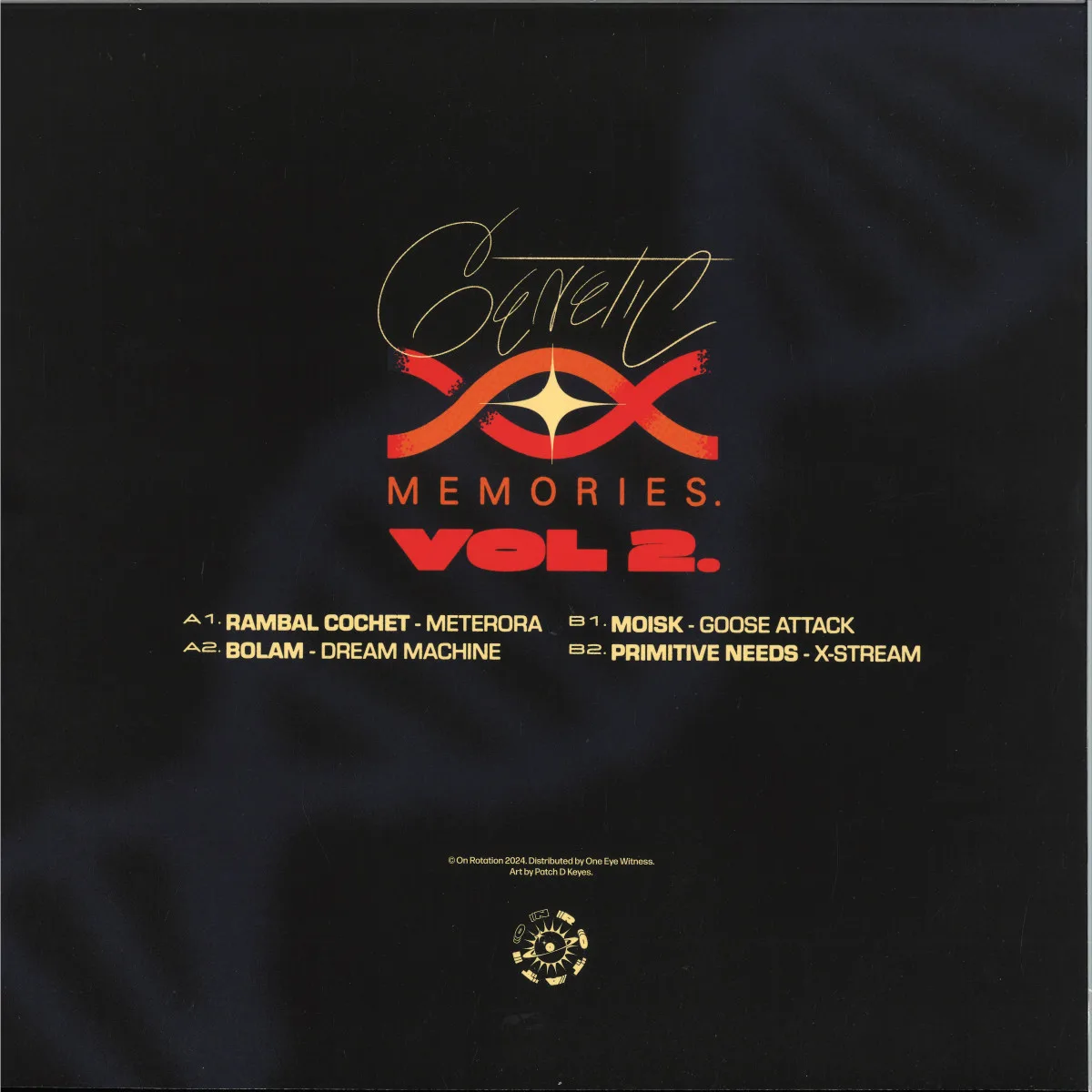 Обратная сторона обложки — Various — Genetic Memories Vol. 2
