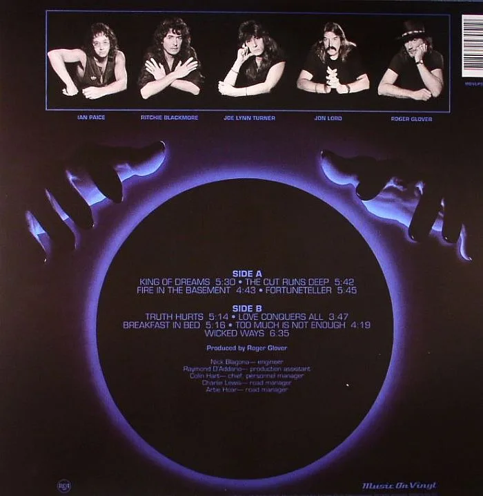 Обратная сторона обложки — DEEP PURPLE — Slaves & Masters (remastered)
