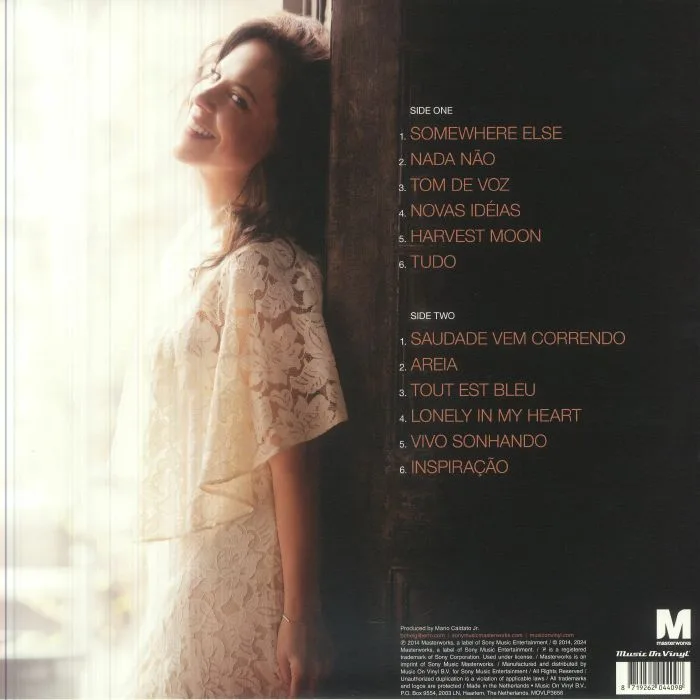Обратная сторона обложки — Bebel GILBERTO — Tudo (reissue)