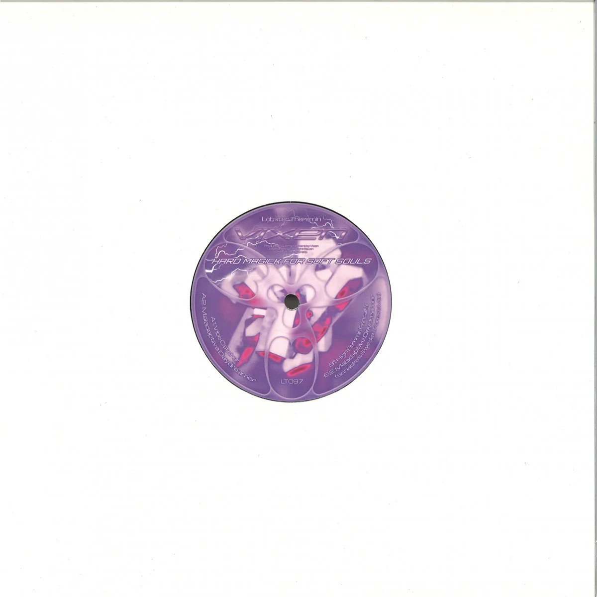 Обратная сторона обложки — Vixen — Hard Magick for Soft Souls EP