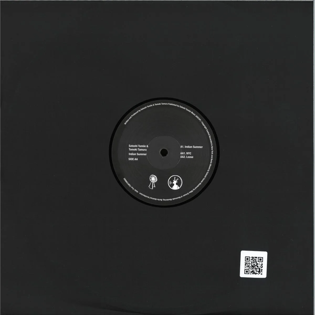 Back cover — Satoshi Tomiie & Tomoki Tamura — Indian Summer