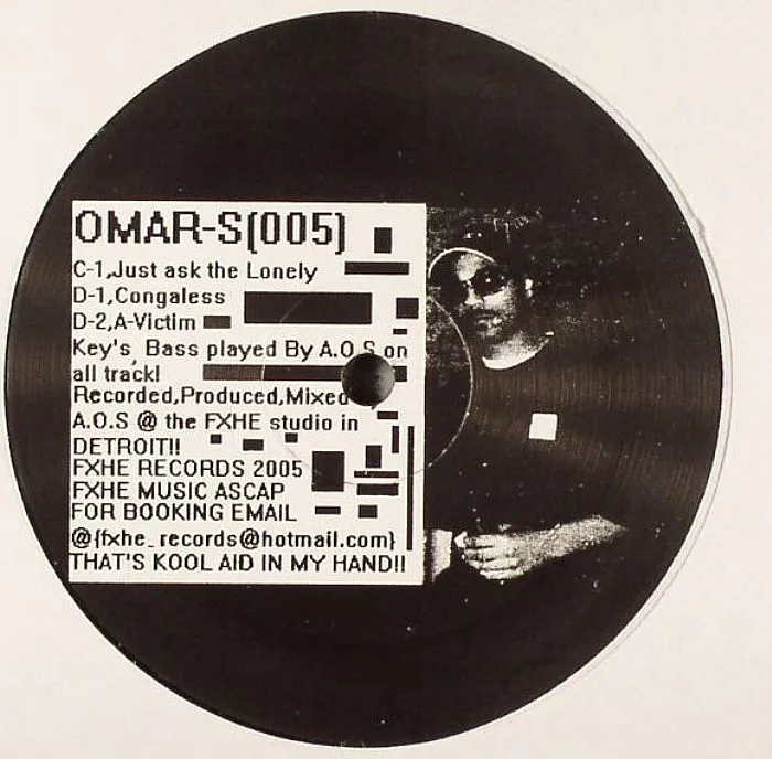 Back cover — OMAR S — Just Ask The Lonely