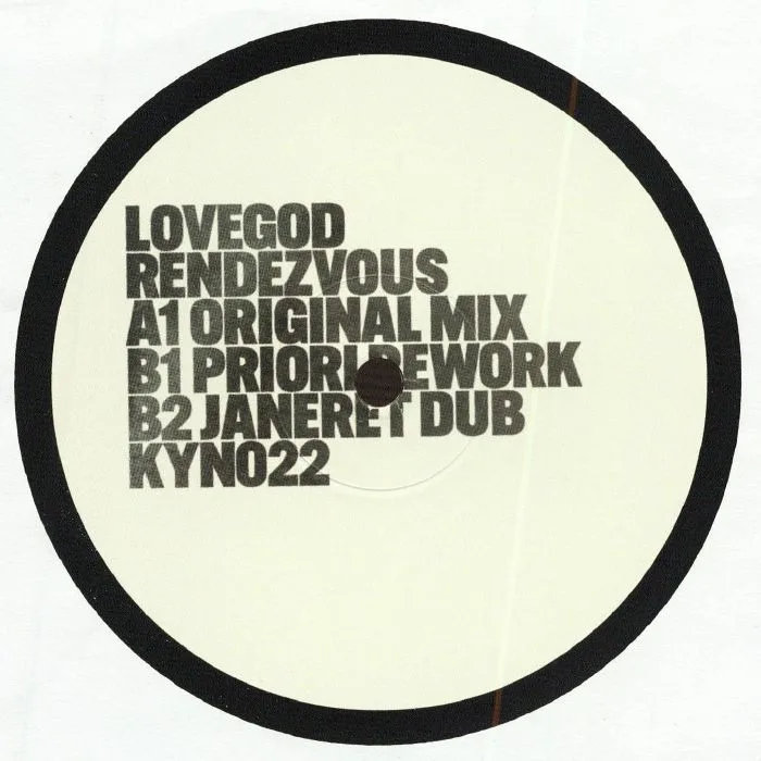 Лицевая сторона обложки — LOVEGOD — Rendezvous