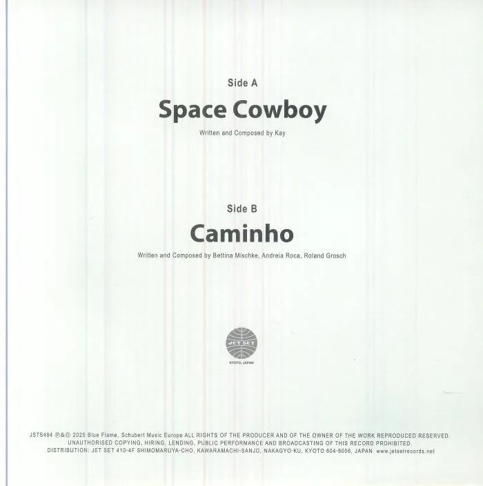 Обратная сторона обложки — JAZZAMOR — Space Cowboy