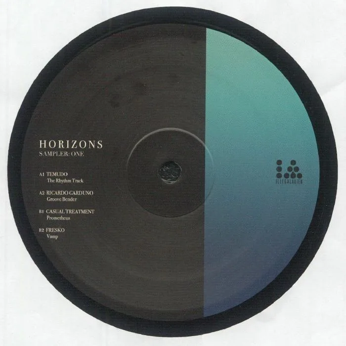 Front cover — TEMUDO / RICARDO GARDUNA / CASUAL TREATMENT / FRESKO — Horizons Sampler: One