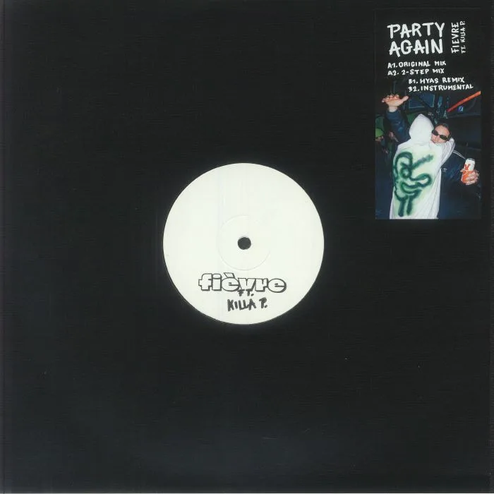 Front cover — FIEVRE feat KILLA P — Party Again