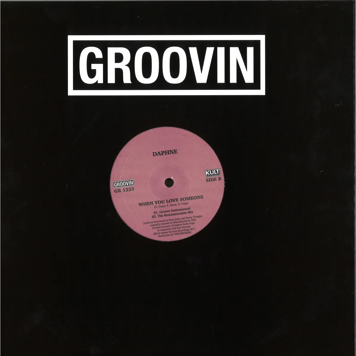 Back cover — Daphne — When You Love Someone