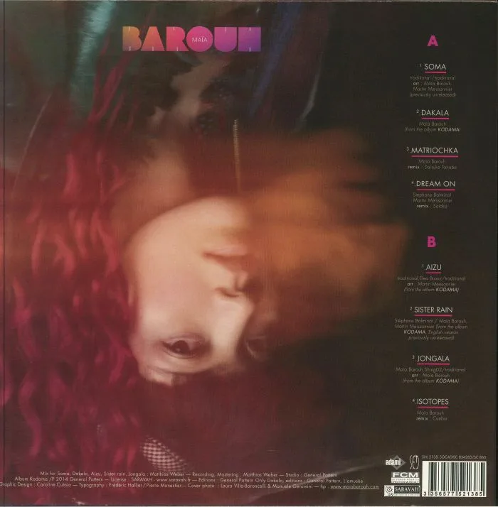 Back cover — Maia BAROUH — Kodama