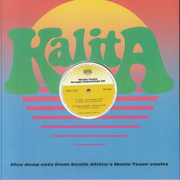 Front cover — LINDA / ABIGAIL KUBHEKA / JAPPIE LEBONA / NORMA T — Music Team Boogie Essentials EP