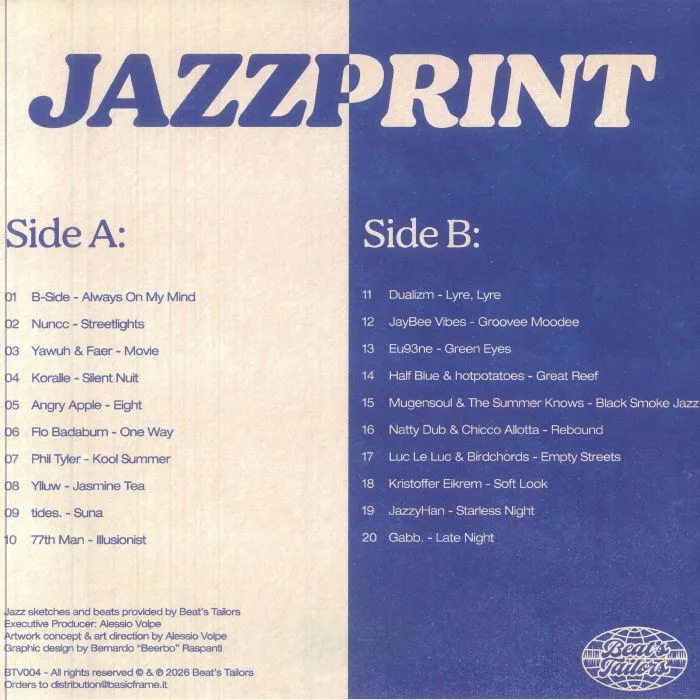 Обратная сторона обложки — VARIOUS — Jazzprint