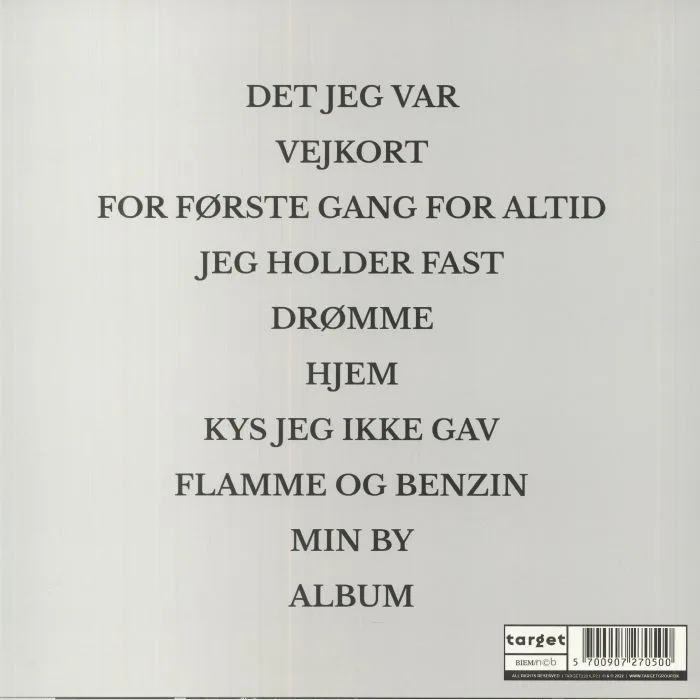 Back cover — Mike TRAMP — For Forste Gang