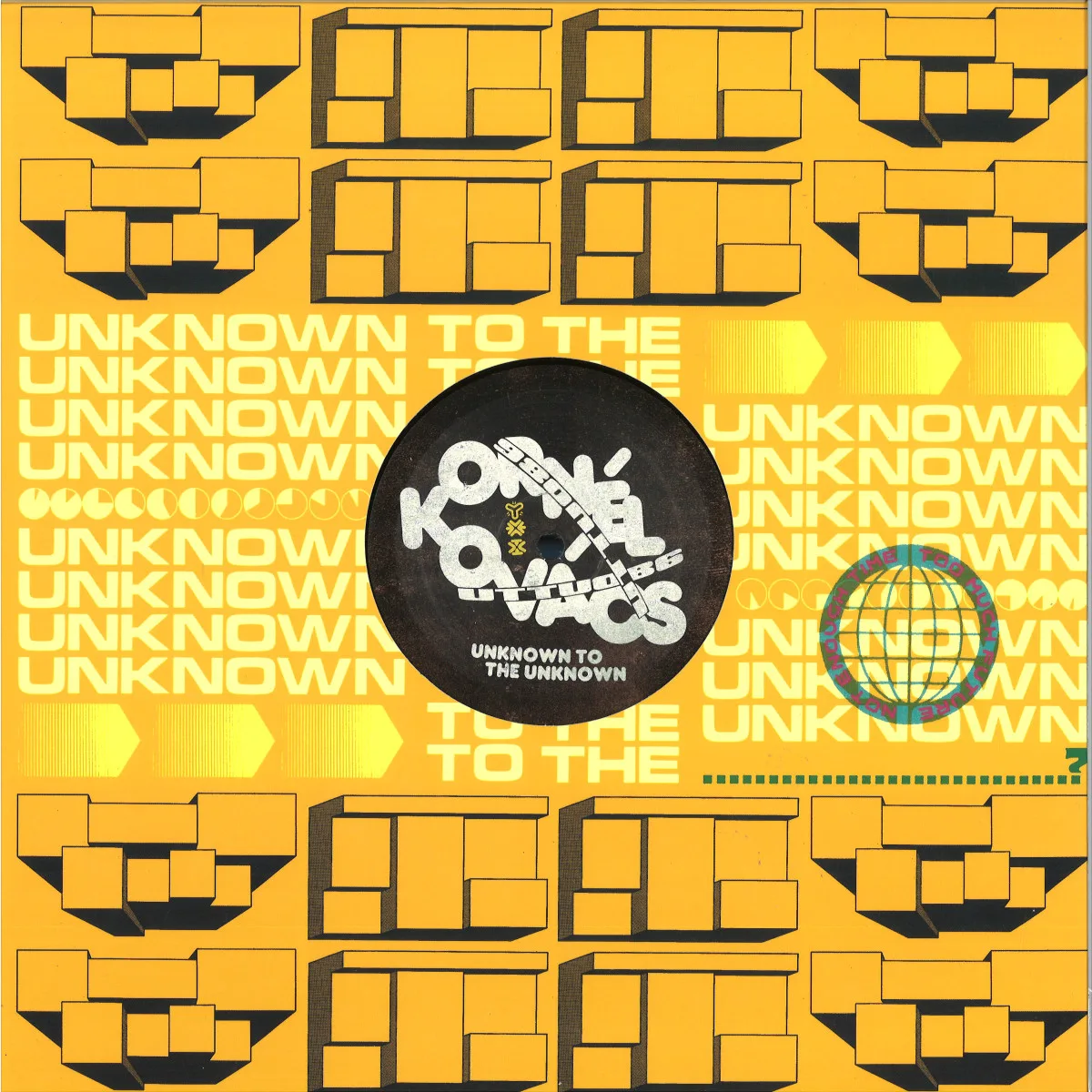 Лицевая сторона обложки — Kornél Kovács — Metropolis EP