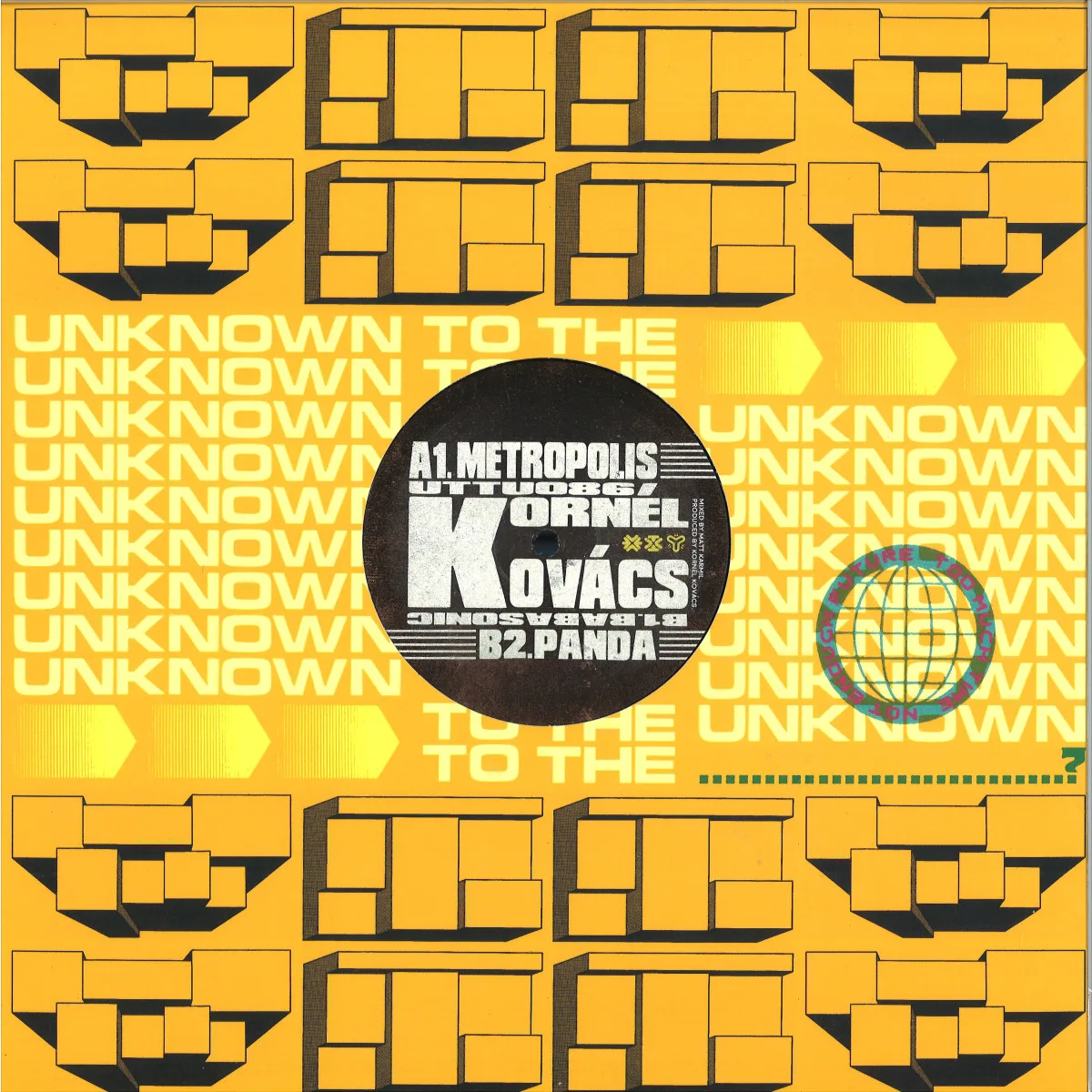 Обратная сторона обложки — Kornél Kovács — Metropolis EP