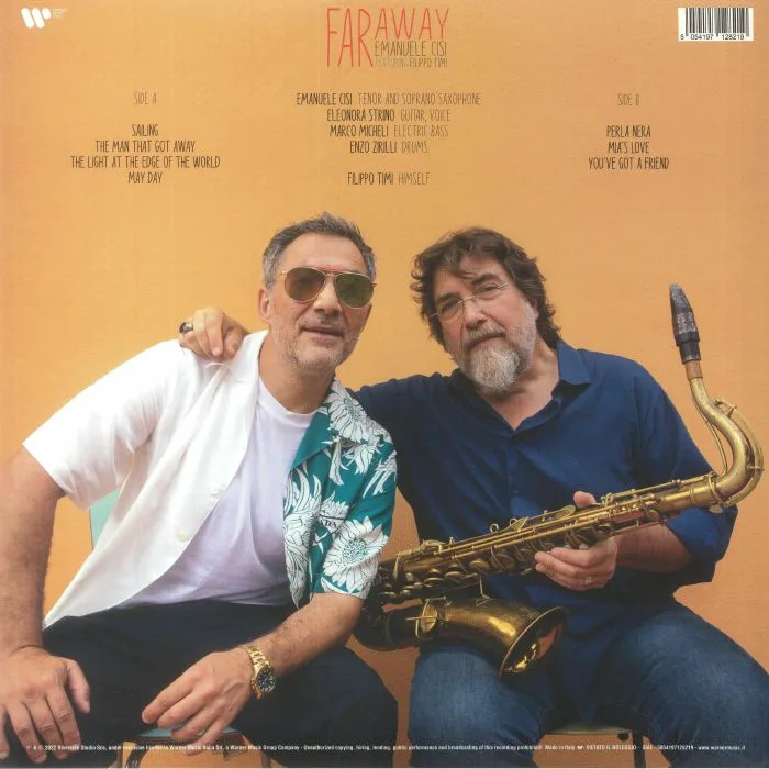 Обратная сторона обложки — Emanuele CISI feat FILIPPO TIMI — Far Away