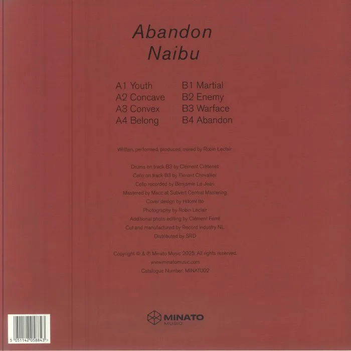 Обратная сторона обложки — NAIBU — Abandon