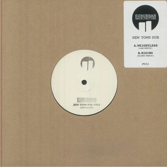Front cover — LAW / KLOKE — New Town Dub 002