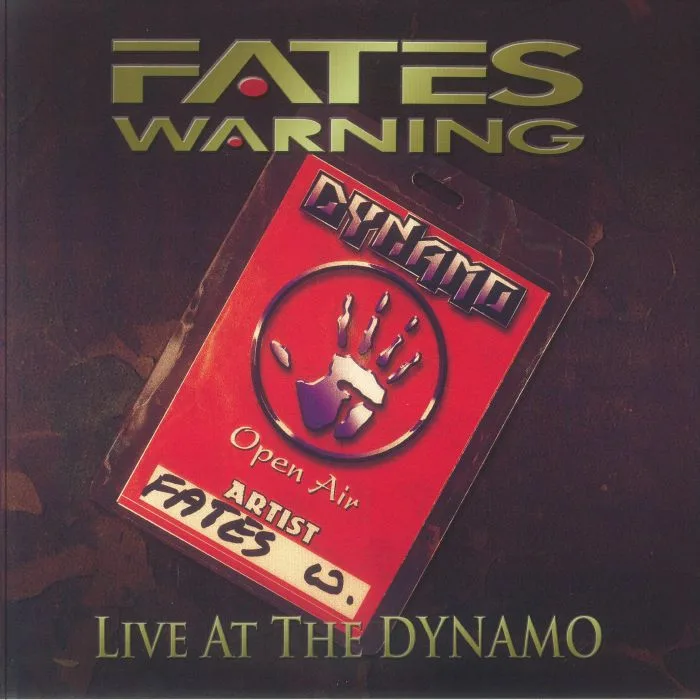Лицевая сторона обложки — FATES WARNING — Live At The Dynamo (reissue)