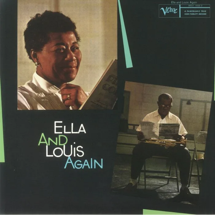 Лицевая сторона обложки — Ella FITZGERALD / LOUIS ARMSTRONG — Ella & Louis Again (Verve Acoustic Sounds Series) (remastered)