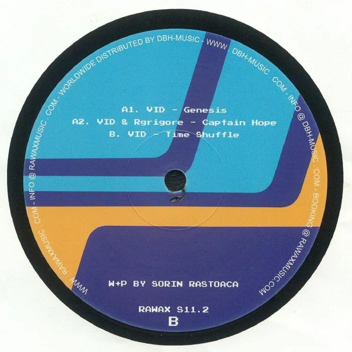 Back cover — VID — Time Shuffle EP