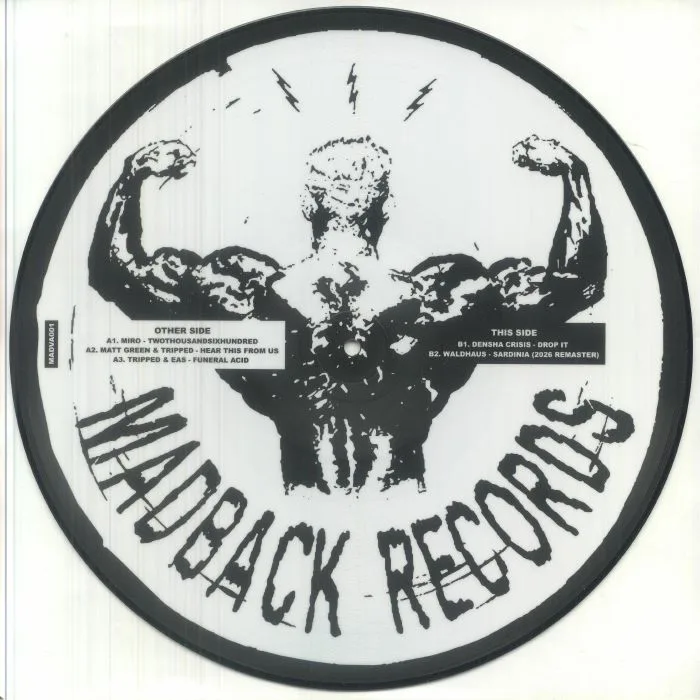 Back cover — MIRO / MATT GREEN / TRIPPED / EAS / DENSHA CRISIS / WALDHAUS — 10 Years Madback Part 1