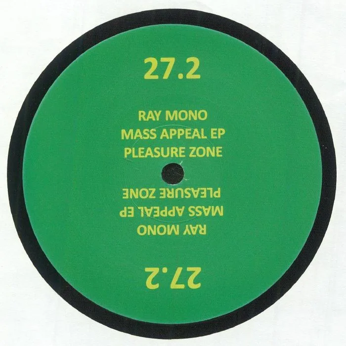 Обратная сторона обложки — Ray MONO — Mass Appeal EP