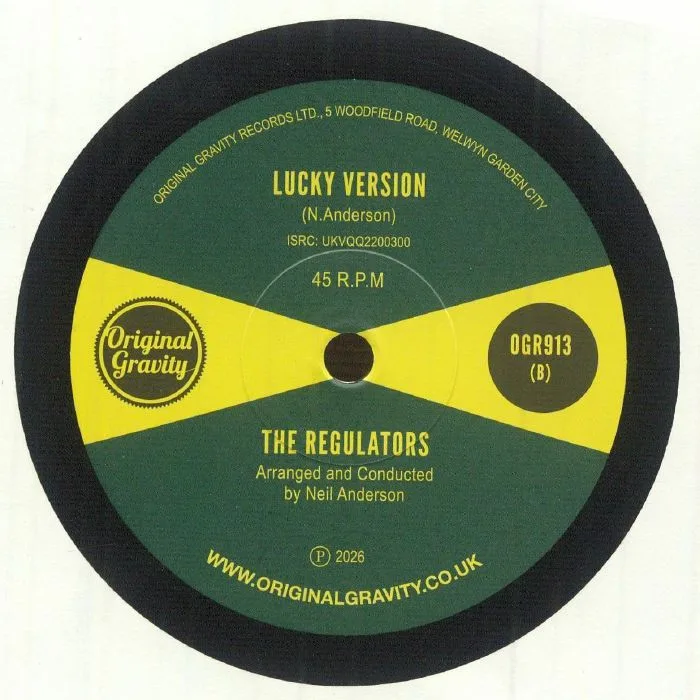 Back cover — The REGULATORS feat DONOVAN KINGJAY — Lucky Charm
