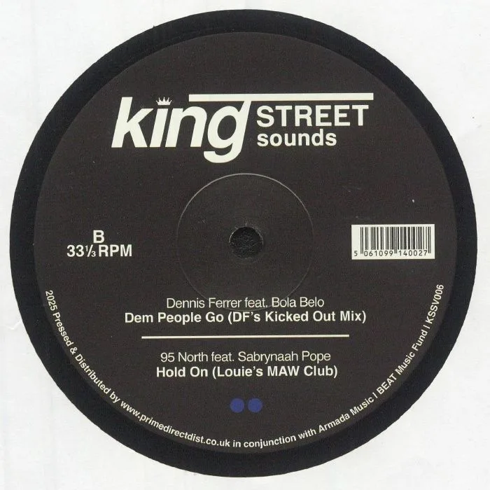 Back cover — DJ ROMAIN / MIKE DELGADO / DENNIS FERRER / 95 NORTH — King Street Sounds Sampler Vol 4