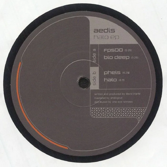 Front cover — AEDIS — Halo EP